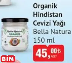 BELLA NATURA ORGANİK HİNDİSTAN CEVİZİ YAĞI